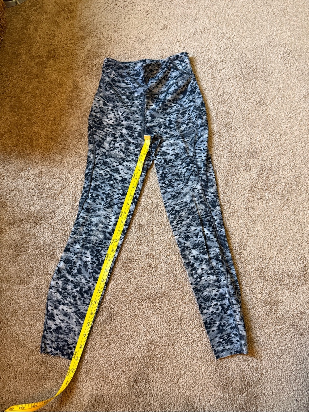 Lululemon Marble Print Leggings